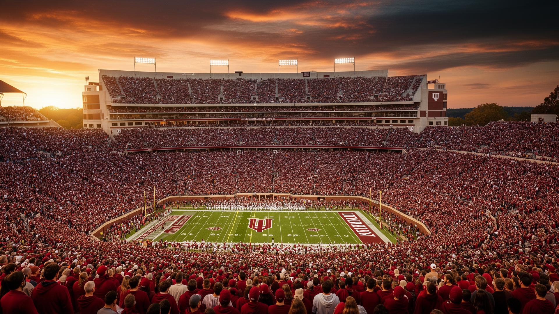 Indiana football stadium