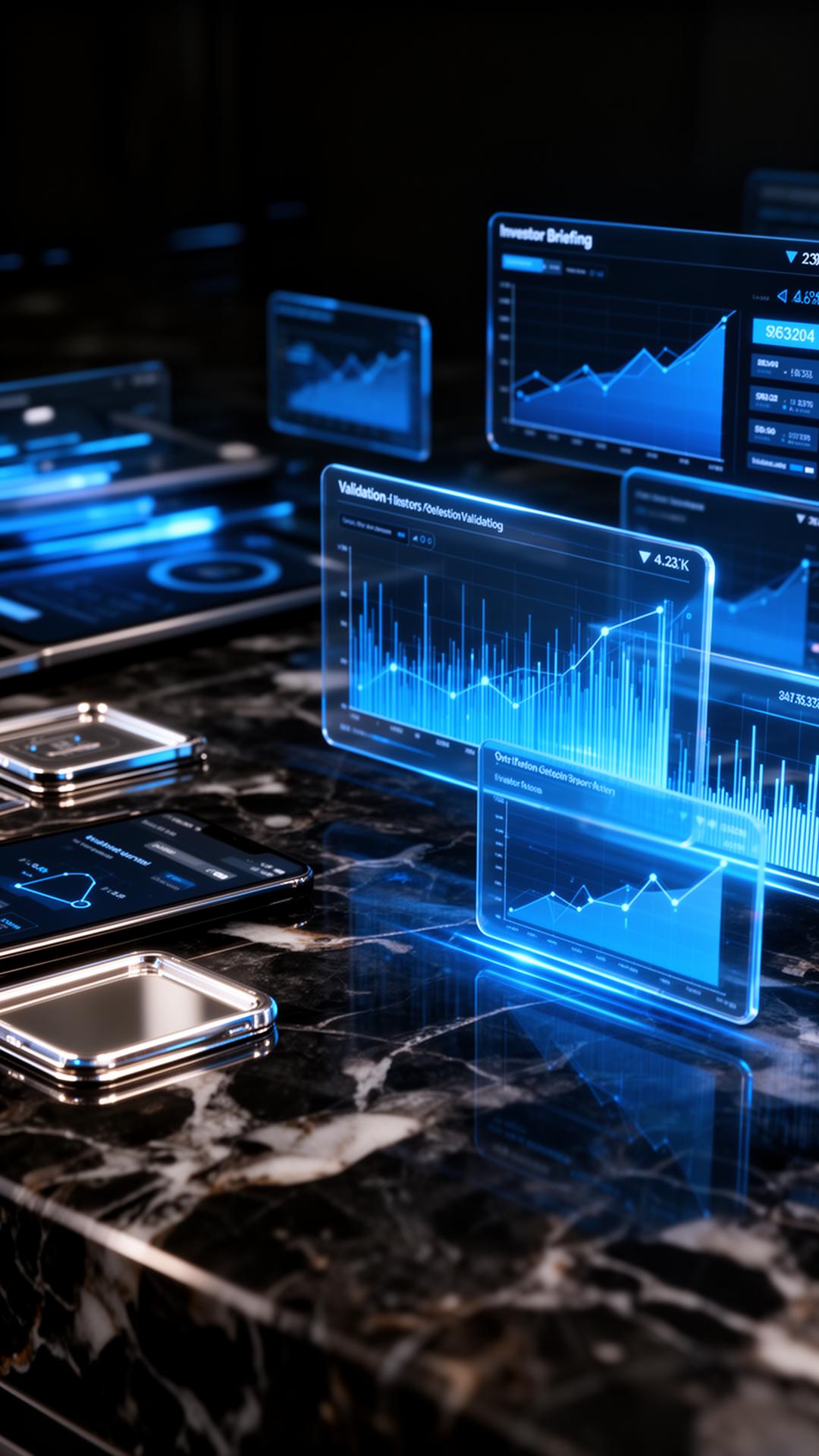 Investor briefing — financial validation interface
