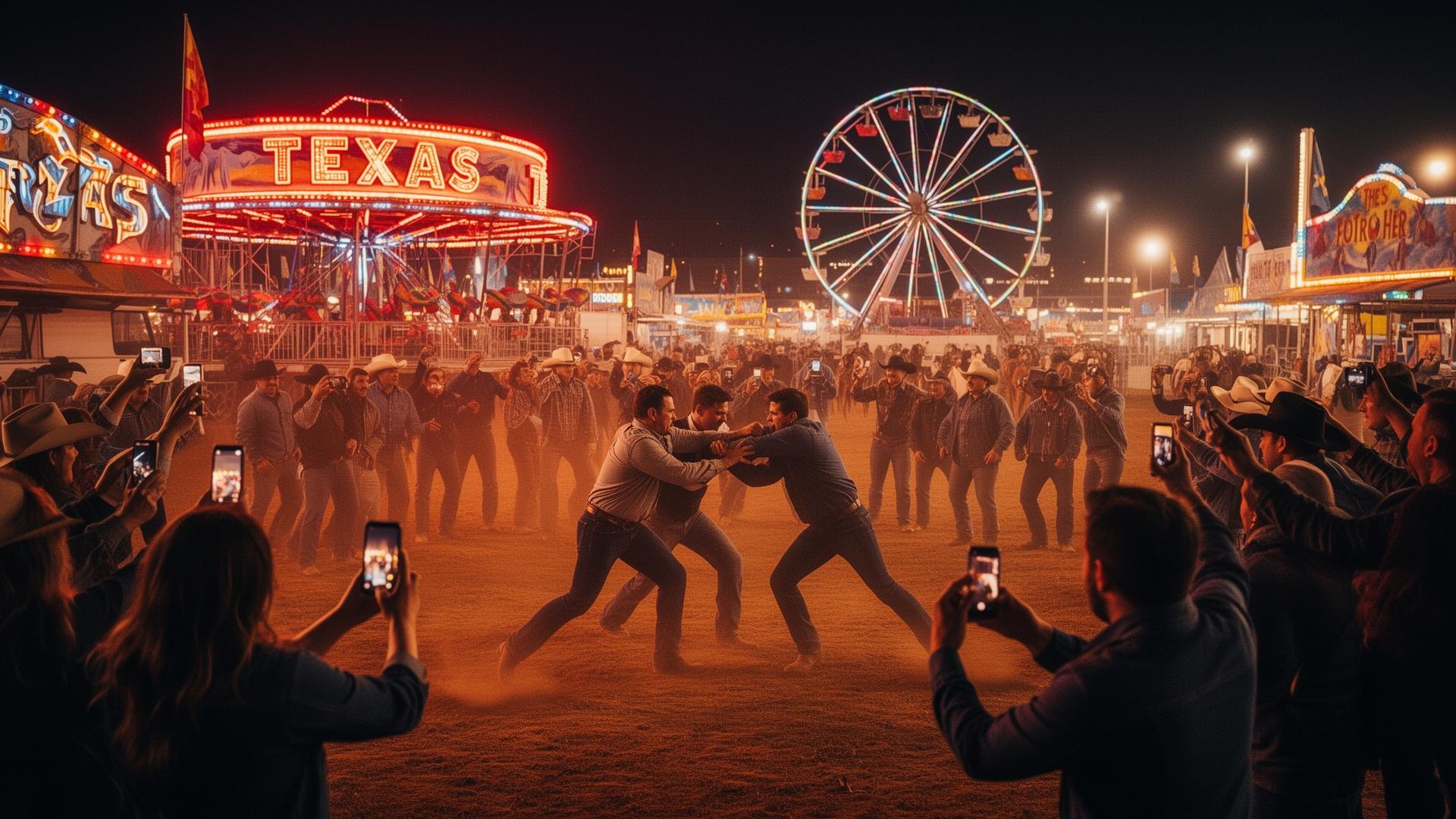 Houston Rodeo midway incident